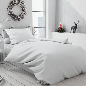 Bavlnené obliečky Lux biele gombíky Rozmer obliečok: 70 x 90 cm, 140 x 220 cm