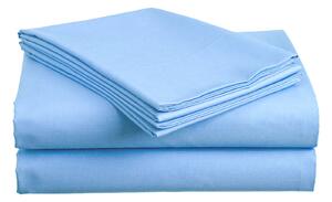 Bavlnená plachta modrá 140x240 cm Rozmer: 140 x 240 cm, Gramáž (hustota vlákna): Štandard (135 g/m2)