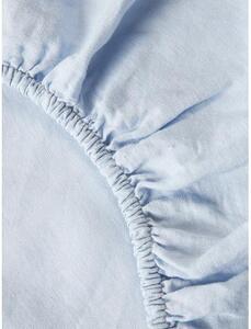Elastická plachta na kontinentálnu posteľ z vypraného ľanu Airy