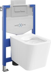 Mexen Fenix XS-U, podomietkový modul a závesné WC Teo, biela, 6853385XX00