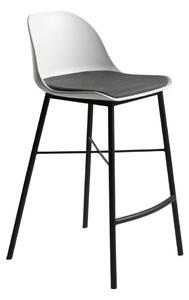 Biela barová stolička Unique Furniture Whistler
