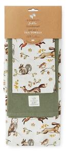 Bavlnené utierky v súprave 3 ks 45x65 cm Forest Fable – Cooksmart ®