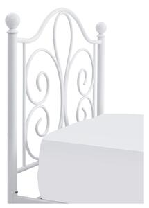 Posteľ s roštom PONOMO biela, 90x200 cm