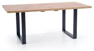 Jedálenský stôl VINUM 160 dub wotan/čierna