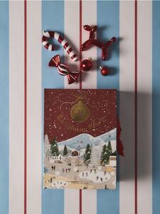 Sinsay - Vianočný adventný kalendár s voňavými produktmi 24 pack - červená