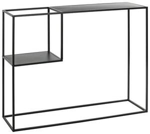 KONZOLOVÝ STOLÍK, čierna, kov, 100/30/80 cm - Online Only obývacie izby, Online Only