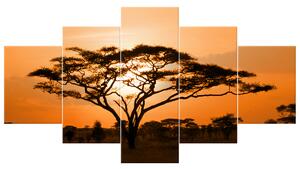 Gario Obraz na plátne Nádherná africká krajina Veľkosť: 150 x 80 cm