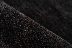 Lalee Kusový koberec Comfy 700 Black Rozmer koberca: 160 x 230 cm