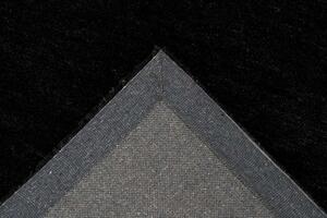 Lalee Kusový koberec Comfy 700 Black Rozmer koberca: 120 x 170 cm