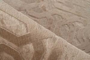 Lalee Kusový koberec Damla 210 Taupe Rozmer koberca: 80 x 280 cm