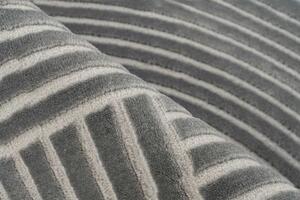 Lalee Kusový koberec Elif 402 Grey Rozmer koberca: 120 x 170 cm