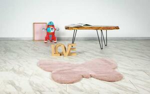 Lalee Kusový koberec Emotion Kids 500 Powder Pink Rozmer koberca: 100 x 100 cm