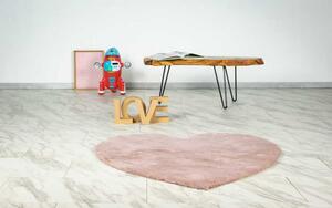 Lalee Kusový koberec Emotion Kids 503 Powder Pink Rozmer koberca: 100 x 100 cm