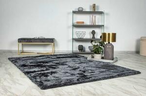 Lalee Kusový koberec Glamour 800 Graphite Rozmer koberca: 80 x 150 cm