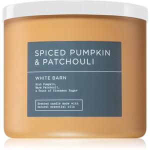 Bath & Body Works Spiced Pumpkin & Patchouli vonná sviečka 411 g