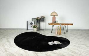 Lalee Kusový koberec Heaven Lake 900 Black Rozmer koberca: 160 x 230 cm