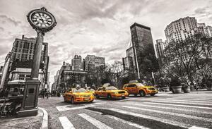 Fototapeta Yellow taxi vlies 104 x 70,5 cm