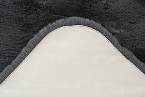 Lalee Kusový koberec Heaven Shape 800 Graphite Rozmer koberca: 60 x 90 cm