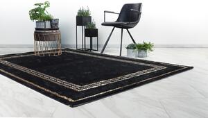 Lalee Kusový koberec Marmaris 404 Black Rozmer koberca: 200 x 290 cm