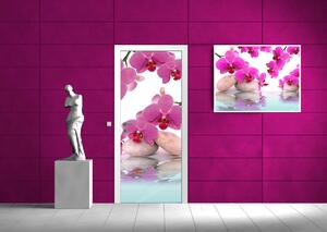 Fototapety na dvere Orchids 2 vlies 91 x 211 cm