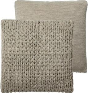 Ručne vyrobená pletená obliečka na vankúš Adyna