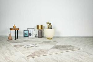 Lalee Kusový koberec Trendy 405 Beige-Silver Rozmer koberca: 160 x 230 cm