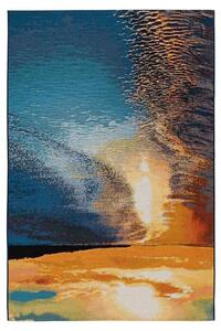 Lalee Kusový koberec Summer 302 Blue Rozmer koberca: 80 x 150 cm