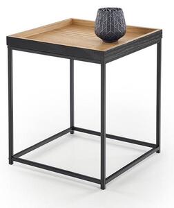 Konferenčný stolík Yane (prirodne drevo + čierna). Vlastná spoľahlivá doprava až k Vám domov. 1048593