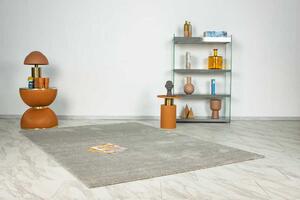 Lalee Kusový koberec Trendy Uni 400 Silver Rozmer koberca: 120 x 170 cm