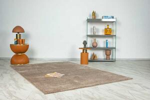 Lalee Kusový koberec Trendy Uni 400 Light Brown Rozmer koberca: 200 x 290 cm