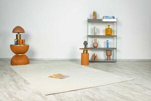 Lalee Kusový koberec Trendy Uni 400 Ivory Rozmer koberca: 240 x 330 cm