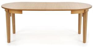 Rozkladací jedálenský stôl 100-200 cm Saras (Dub medový + (pre 6 8 osôb). Vlastná spoľahlivá doprava až k Vám domov. 1048723
