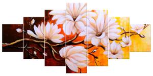 Gario Obraz na plátne Farebné magnólie Veľkosť: 210 x 100 cm