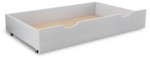 Úložný box pod posteľ 98 cm, biely