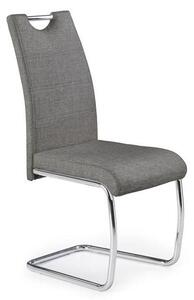 Jedálenská stolička Karru (siva + strieborna). Vlastná spoľahlivá doprava až k Vám domov. 1048774