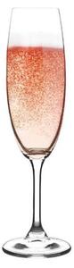 Bohemia Crystal Pohár na šampanské LARA 220ml 6ks