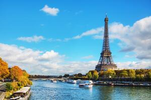 Fototapeta nádherná panoráma Paríža