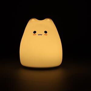 IKO Detská nočná lampička – biela mačka