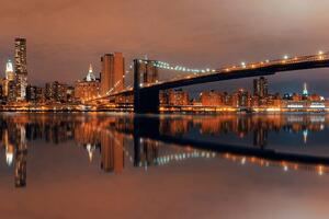 Fototapeta most v Manhattane