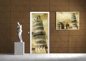 Fototapeta na dvere Šikmá veža v Pise vlies 91 x 211 cm