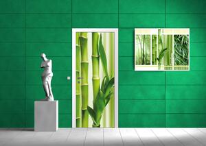 Fototapeta na dvere Bambus samolepiace 91 x 211 cm