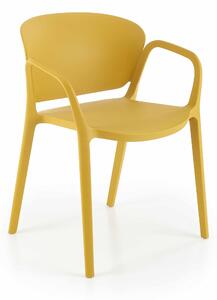 Jedálenská stolička Kloity (žltá). Vlastná spoľahlivá doprava až k Vám domov. 1049214