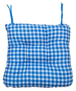 Podložka na stoličku Soft kostička modrý