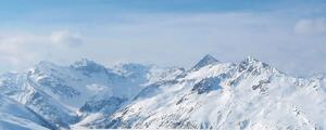 Fototapeta panoramatická vliesová Mountains