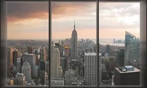 Fototapeta New York - pohľad z okna vlies 104 x 70,5 cm