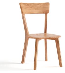 Dubová stolička Leon z prírodného dubového dreva