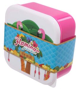 Sada 3 krabiček na jídlo - Flamingo