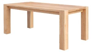 Stôl, dub, farba prírodný dub, séria Siena, rozmer 90 x 180 cm