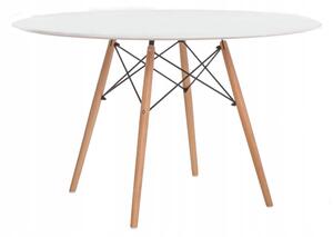 Bestent Jedálenský stôl 100cm Anello White