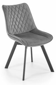 Jedálenská stolička Kitka (čierna + sivá). Vlastná spoľahlivá doprava až k Vám domov. 1049370